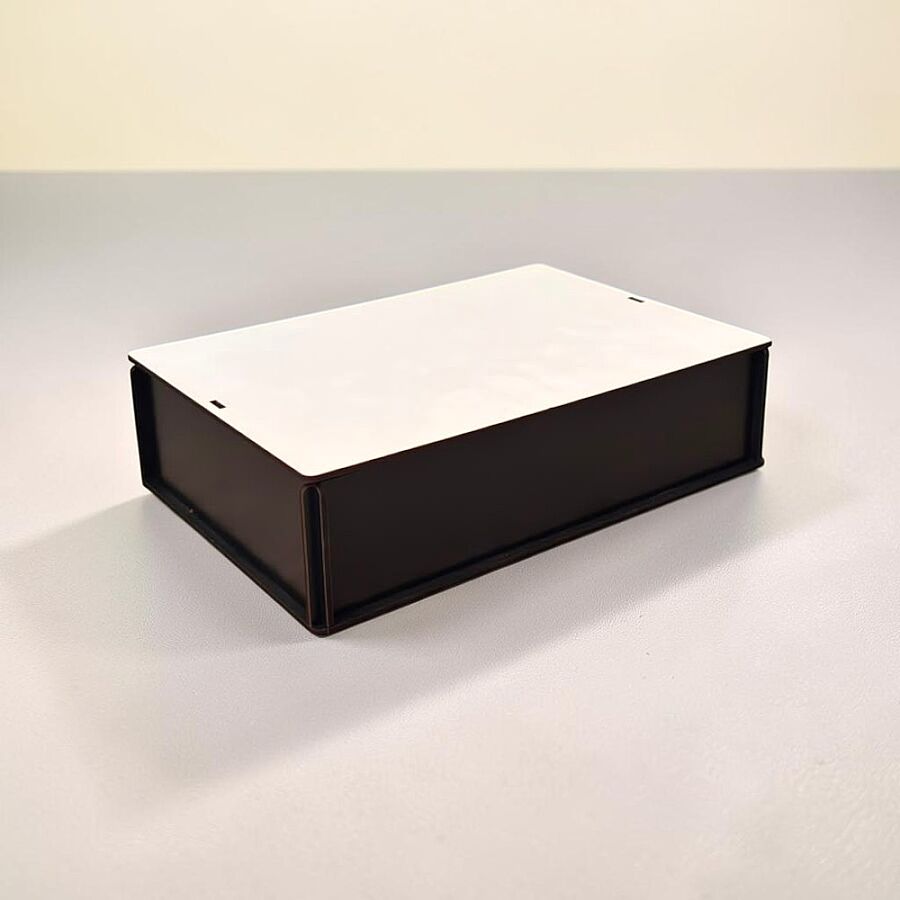 26x18 MDF Renkli Kutu - SİYAH - 1