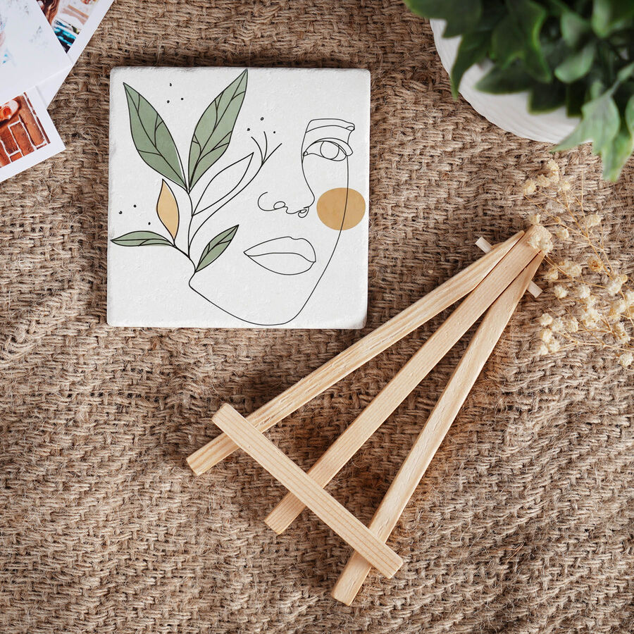  - Ahşap Şovaleli Taş Çerçeve STC-14