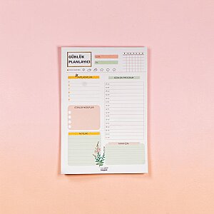 EGRAF - Günlük Planlayıcı Defter 