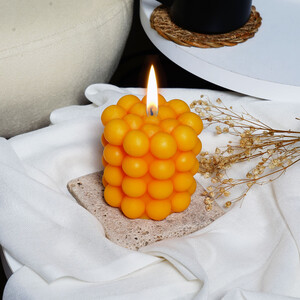 - Candleaf Büyük Bubble Mum - Orange  - Candleaf Büyük Bubble Mum - Orange