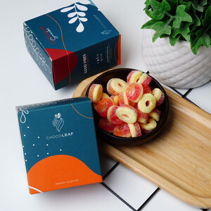 - ChocoLeaf Jelibon Özel Kutulu 50gr. - Şekerli Yuvarlak Jelibon  - ChocoLeaf Jelibon Özel Kutulu 50gr. - Şekerli Yuvarlak Jelibon