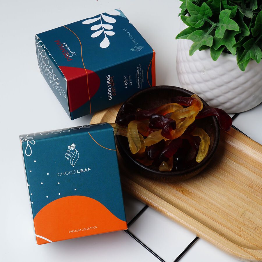  - ChocoLeaf Jelibon Özel Kutulu 50gr. - Yılan Jelibon