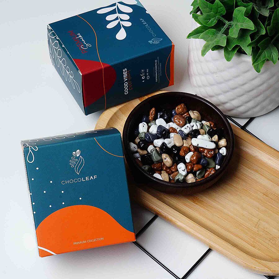 CHOCOLEAF - Chocoleaf Kutulu Atıştırmalık - Çakıltaşı Çikolata