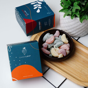 - ChocoLeaf Şeker Özel Kutulu 50gr. - BonBon Şeker  - ChocoLeaf Şeker Özel Kutulu 50gr. - BonBon Şeker
