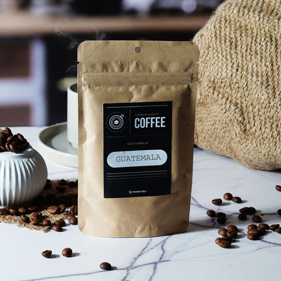 CoffeeLeaf Filtre Kahve Doypack Kraft Paket 50Gr. - Guatemala - 1