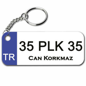 Dikdörtgen Frp Anahtarlık FA-04 - Thumbnail