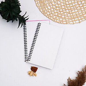 EGRAF - Egraf Ahşap Kapaklı Defter (Mdf) 13x21cm- BEYAZ