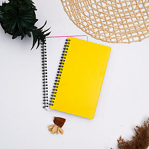 EGRAF - Egraf Ahşap Kapaklı Defter (Mdf) 13x21cm- SARI