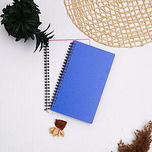 EGRAF - Egraf Ahşap Kapaklı Defter (Mdf) 13x21cm- MAVİ