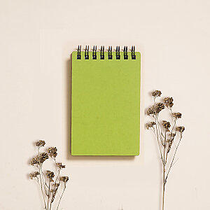 EGRAF - Egraf Ahşap Kapaklı Defter (Mdf) 7,5x11,5cm - YEŞİL