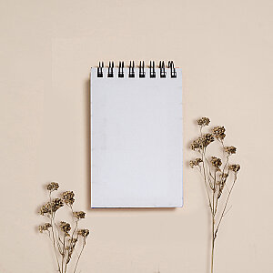EGRAF - Egraf Ahşap Kapaklı Defter (Mdf) 7,5x11,5cm - BEYAZ