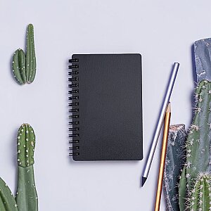EGRAF - Egraf Ahşap Kapaklı Defter (Mdf) 9x15cm- SİYAH