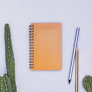 EGRAF - Egraf Ahşap Kapaklı Defter (Mdf) 9x15cm- TURUNCU