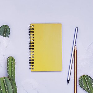 EGRAF - Egraf Ahşap Kapaklı Defter (Mdf) 9x15cm- SARI