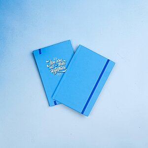 EGRAF - EgrafBook Baskılı Turkuaz Tasarım Defter Egraf-2035