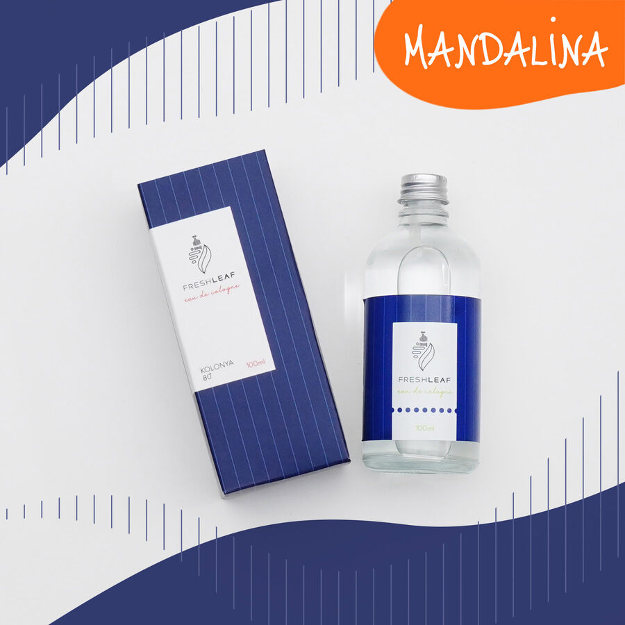  - FreshLeaf Mandalina Kolonyası 100ML-(Mavi)