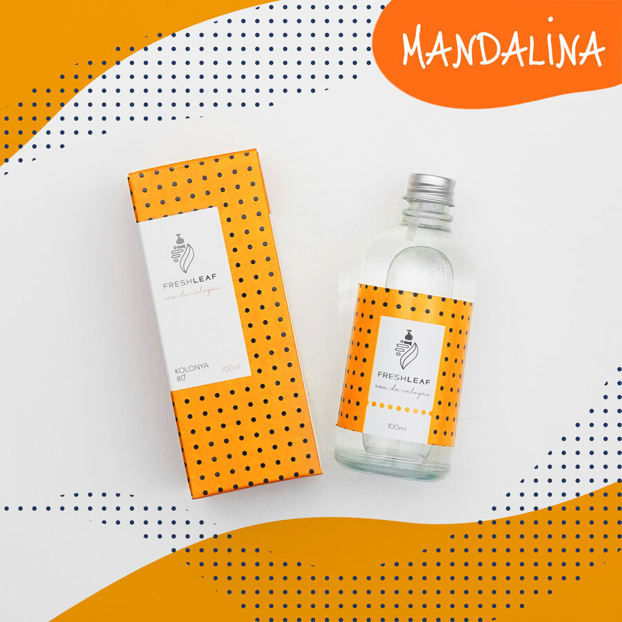  - FreshLeaf Mandalina Kolonyası 100ML-(Sarı)
