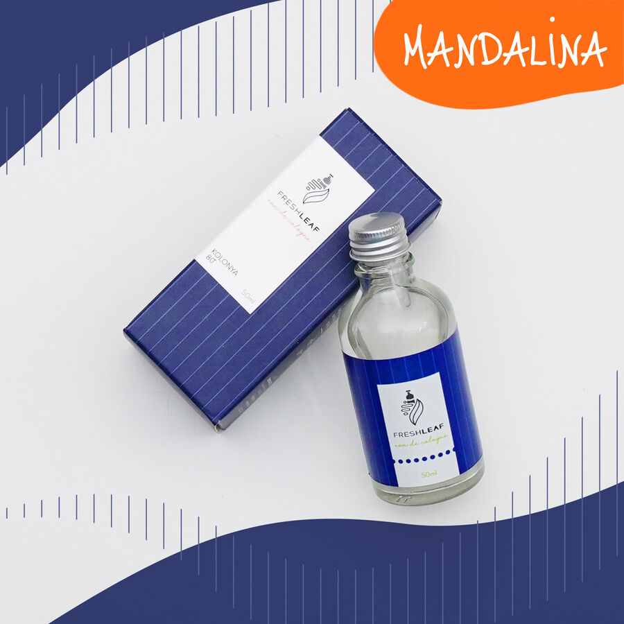  - FreshLeaf Mandalina Kolonyası 50ML-(Mavi)