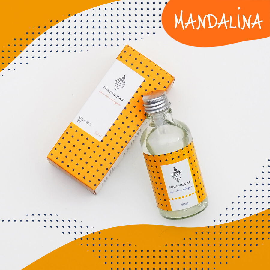  - FreshLeaf Mandalina Kolonyası 50ML-(Sarı)