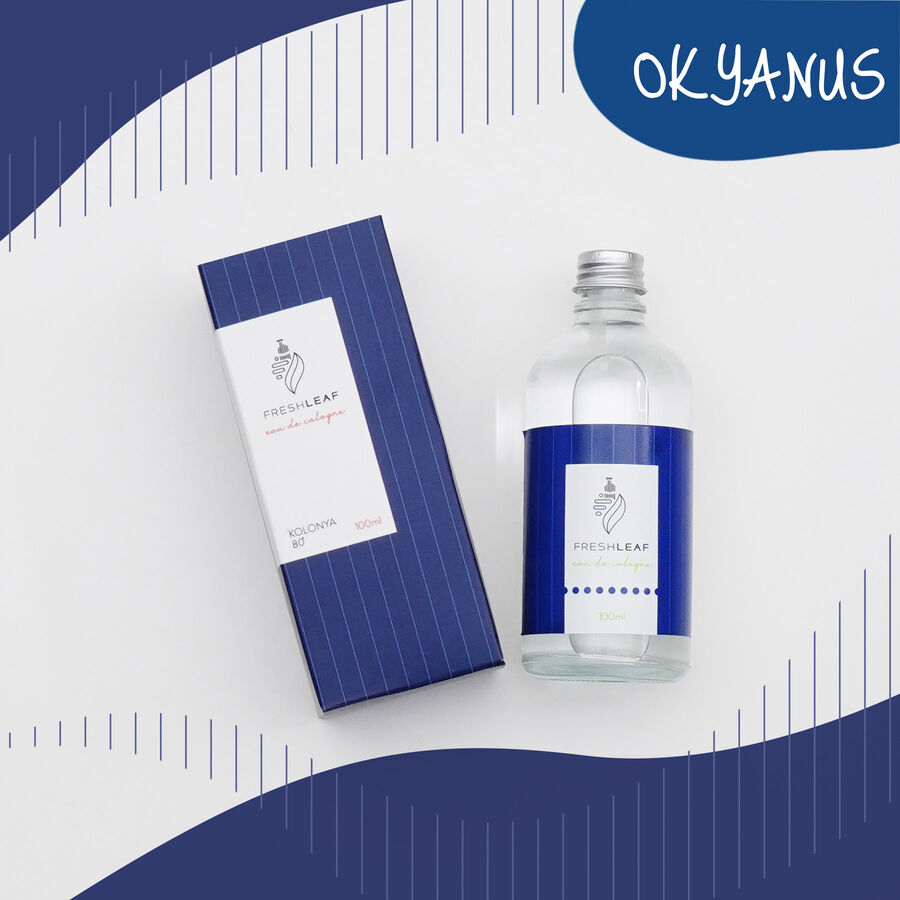  - FreshLeaf Okyanus Esintisi Kolonyası 100ML-(Mavi)