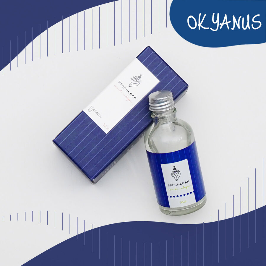  - FreshLeaf Okyanus Esintisi Kolonyası 50ML-(Mavi)