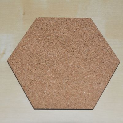  - (Hdf) Mdf Bardak Altlığı Altıgen (1)