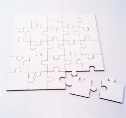 Kare (Hdf) Mdf Puzzle 25 Parça - Thumbnail