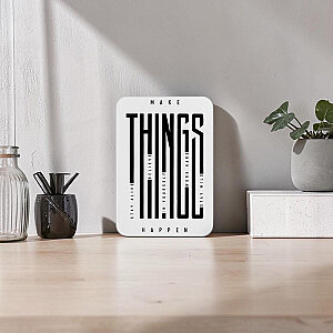 Kişiselleştirilebilir Mdf 6x9 Magnet