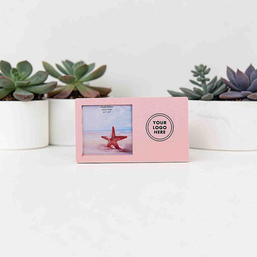  - MDF Panoramik 11,5 x 6,5 cm Çerçeve - PEMBE