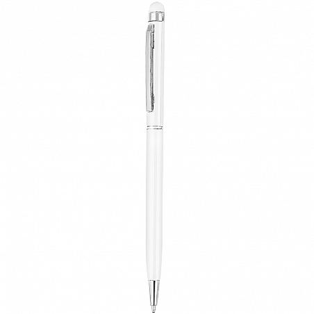 Metal Tükenmez Kalem - Touchpen Beyaz - 1