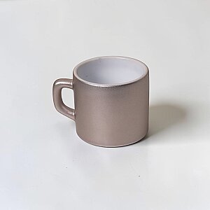 SERACLASS - Nescafe Fincanı - SİMLİ KAHVERENGİ
