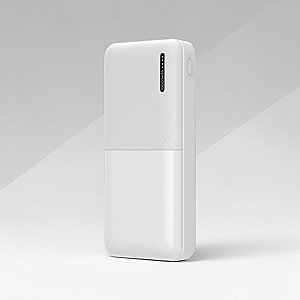 Powerbank 10000 mAh Mobil Şarj Cihazı - Beyaz
