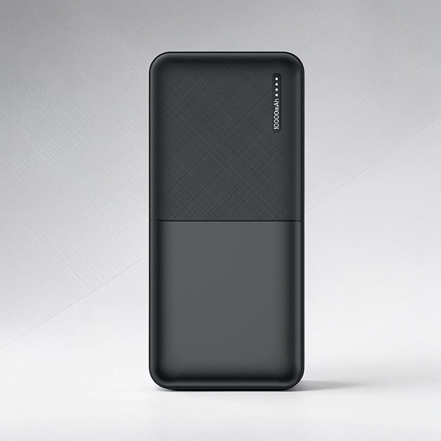 Powerbank 10000 mAh Mobil Şarj Cihazı- Siyah - 1