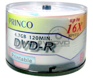 Princo Printable DVD-R 50AD. - Thumbnail