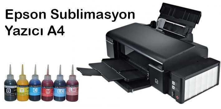 Sublimasyon Epson L805 A4 Yazıcı