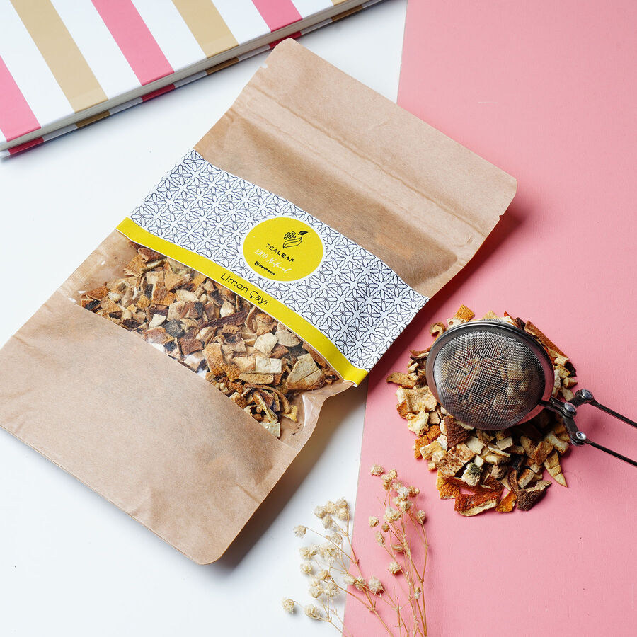 TeaLeaf Bitki Çayı Doypack 100gr. - Limon - 1