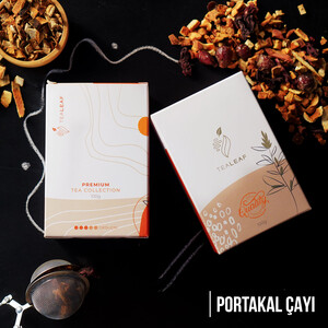 - TeaLeaf Bitki Çayı Özel Turuncu Kutulu 100gr. - Portakal  - TeaLeaf Bitki Çayı Özel Turuncu Kutulu 100gr. - Portakal