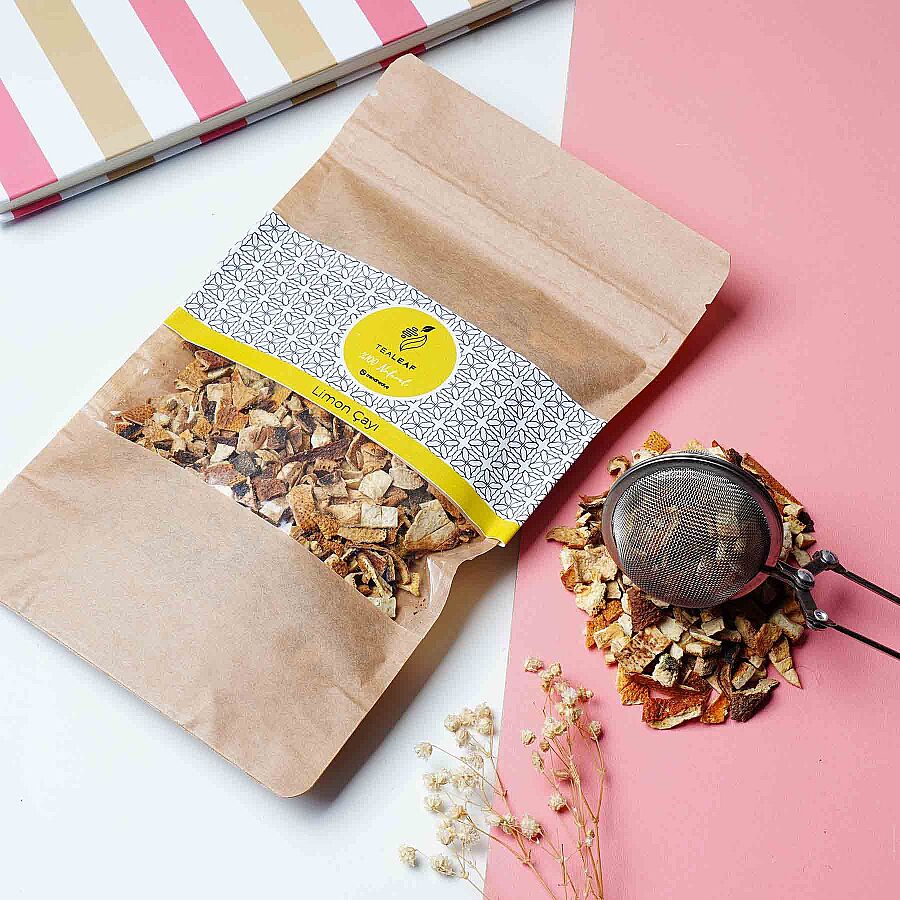 TEALEAF - Tealeaf Doypack Meyve Çayı 100Gr - Limon